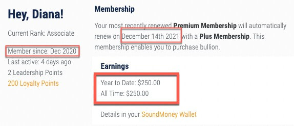 My Mom earning 250 in 6 days red