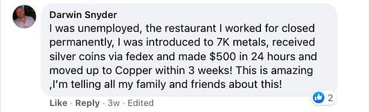 Facebook Testimonial1